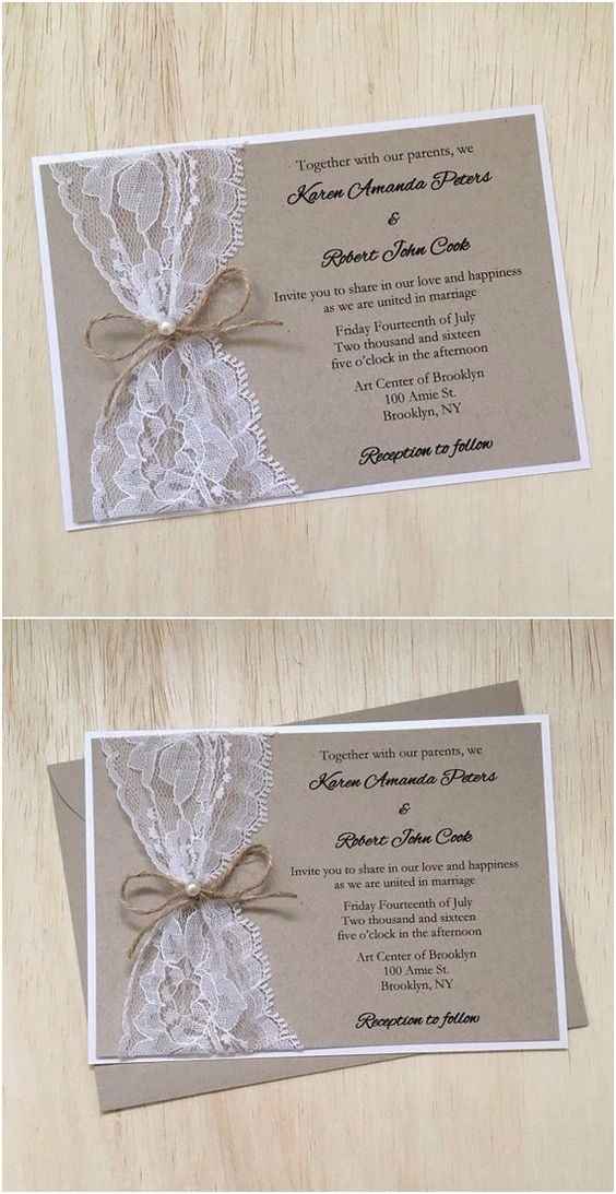 Wording templates for your wedding invitations 