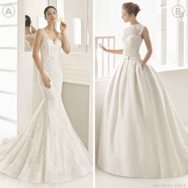 Mermaid vs. Ball gown dress 