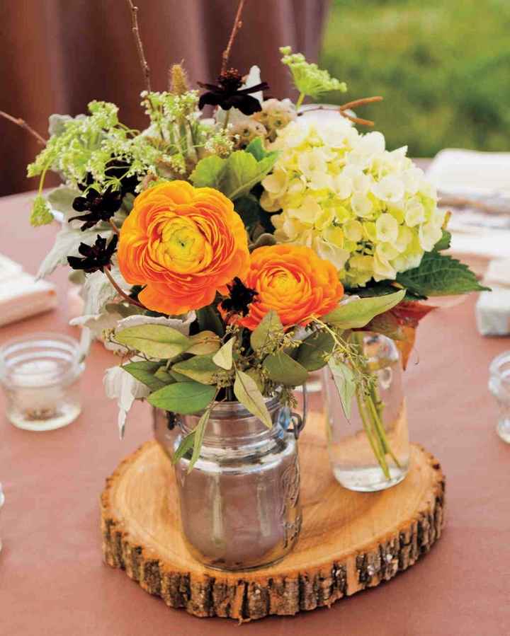 3. Woodsy centerpiece