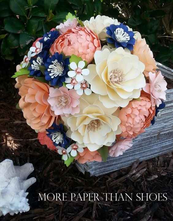 Paper flowers for your weeding decor  