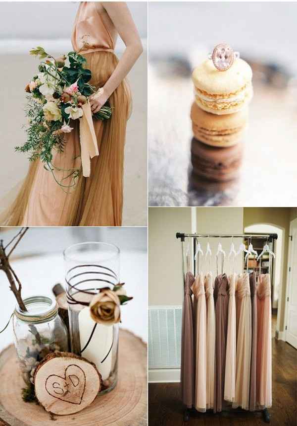 Your wedding color palette is....