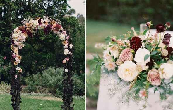 Your wedding color palette is....