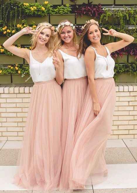 What will your bridemaids wear? 