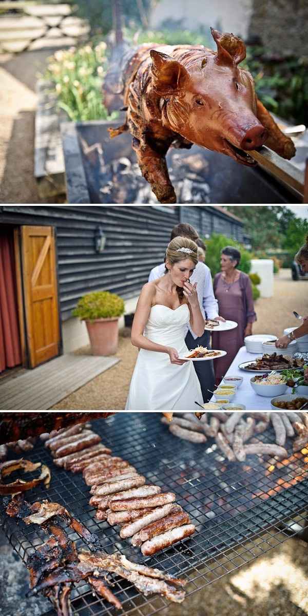 3 wedding barn menu ideas. Choose one! 