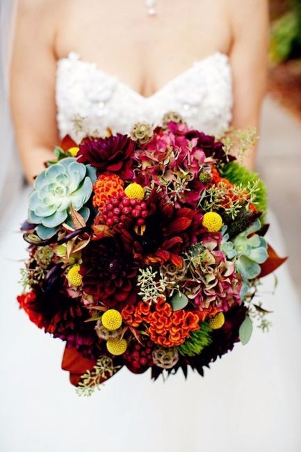 Quiz: And your wedding bouquet is...