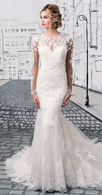 10 elegant and divine wedding dresses