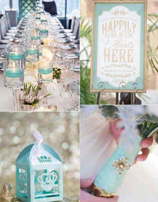 Your wedding color palette is....