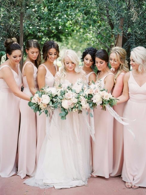 What will your bridemaids wear?