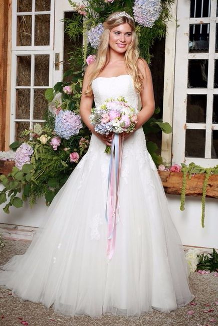 Ball gown vs. A - line wedding dreses