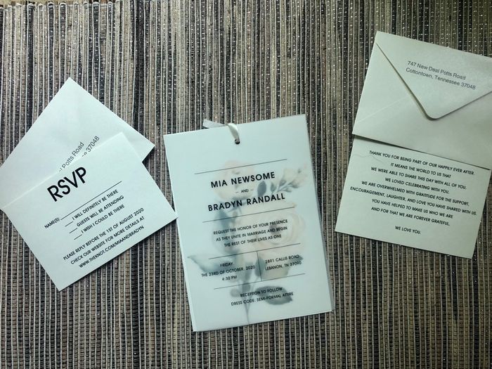 Stylish wedd invitations - 1