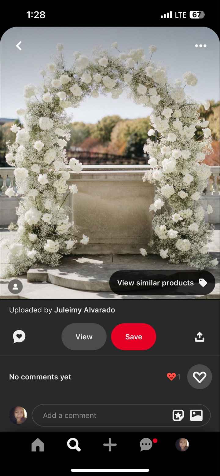 Artificial/silk flowers - 1