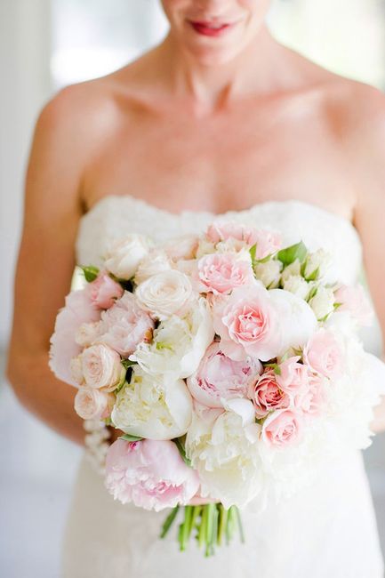 peonies and hydrangeas