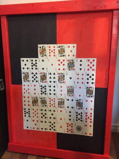 dart poker game board