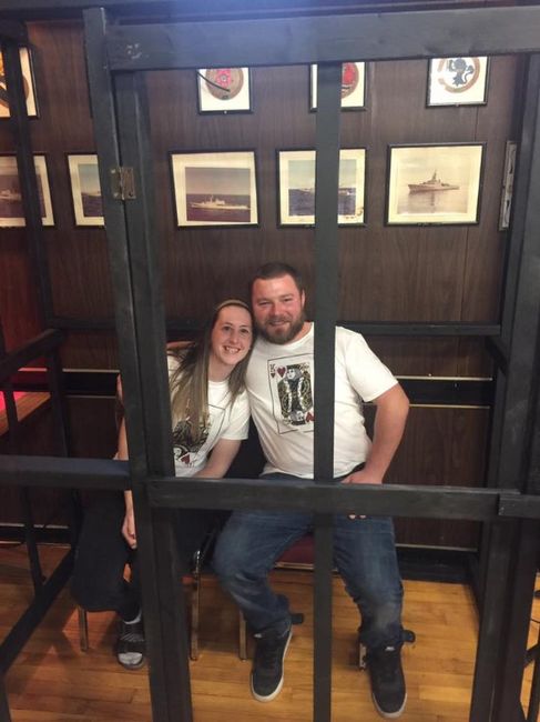 Bride and groom in jail