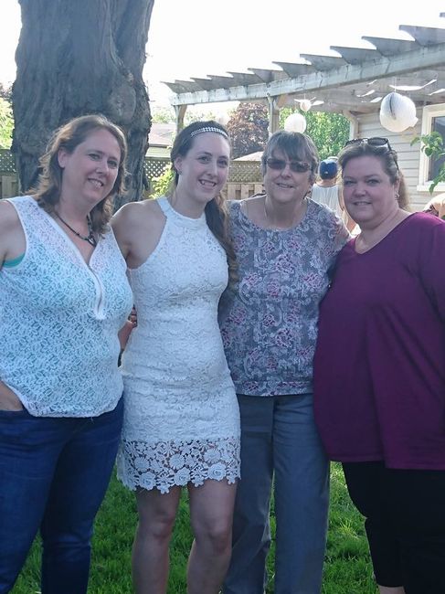 My mom, me, my nanny and my aunt