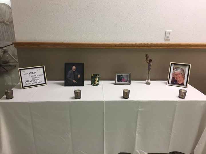 Memorial table