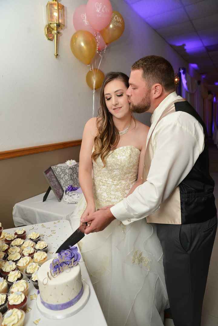 Cutting the cake! - 1