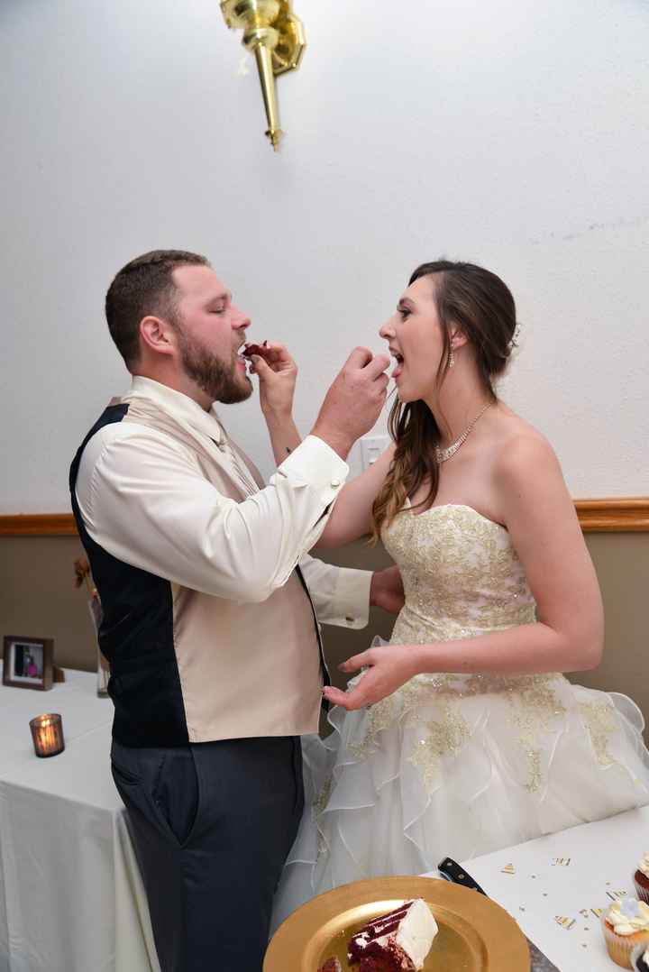 Cutting the cake! - 3