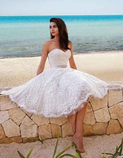 Short hemline 