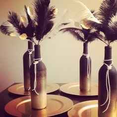 Feather centerpiece 