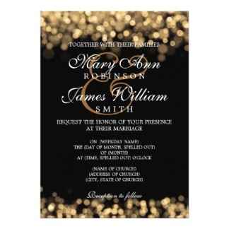 NYE wedding invitations