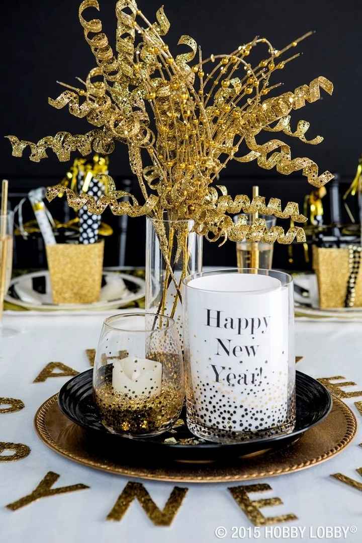 NYE Centerpiece idea