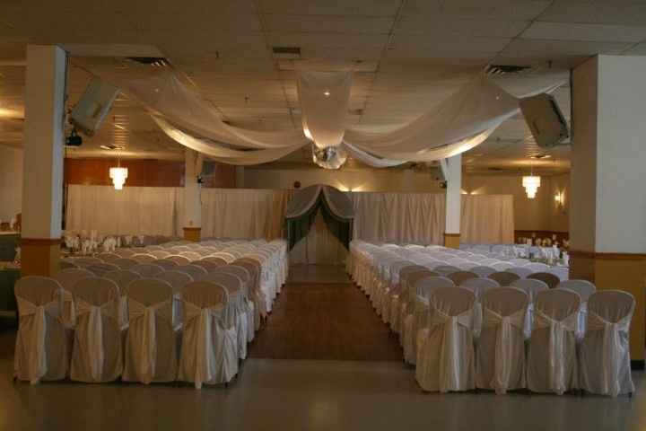 Backup plan for ceremony