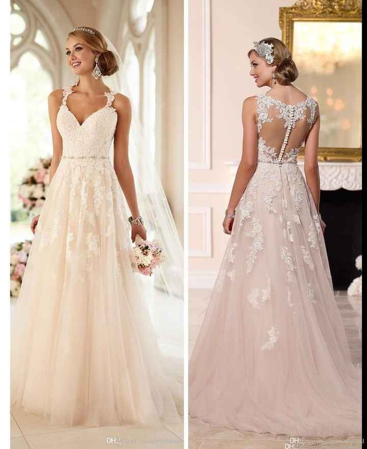 modern wedding dress
