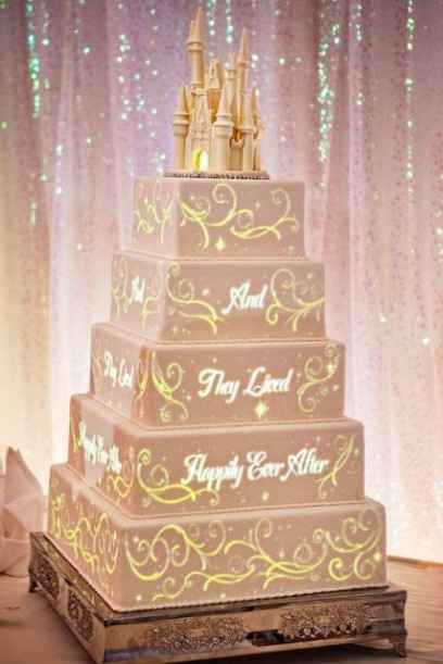 disney wedding cake
