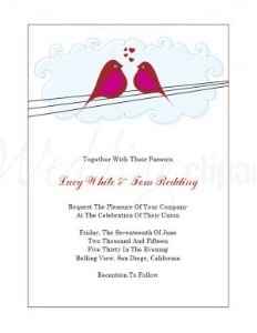 wedding invitation