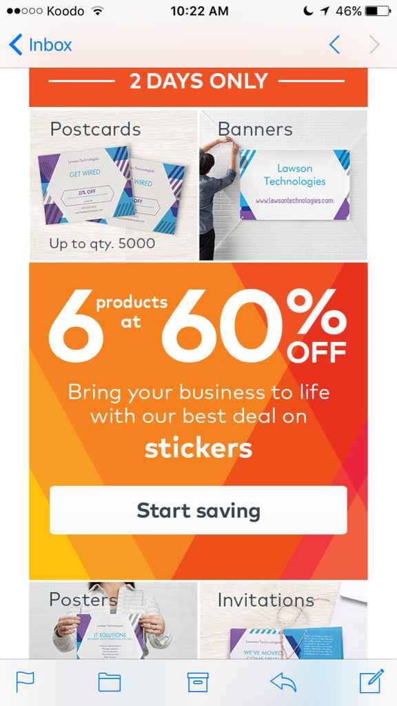 Vistaprint sale ! - 1