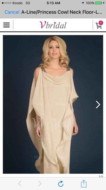 Dress option 1 
