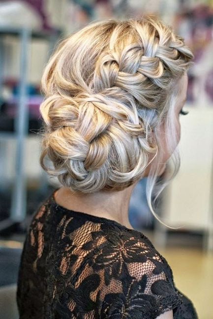 Bridesmaids hair