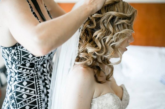 Wedding hair