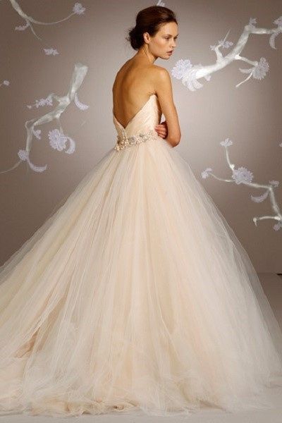 Tulle on dress