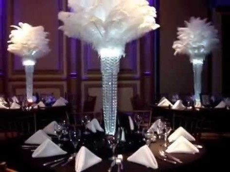 Feather centerpiece