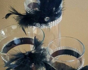 Feather centerpiece