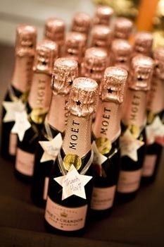 mini champagne bottles