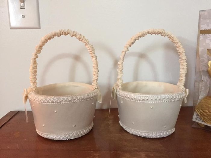 Flower girl baskets!