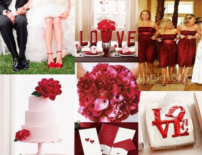 Valentine's day wedding