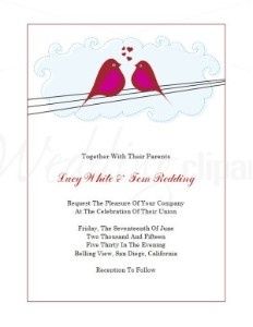 wedding invitation