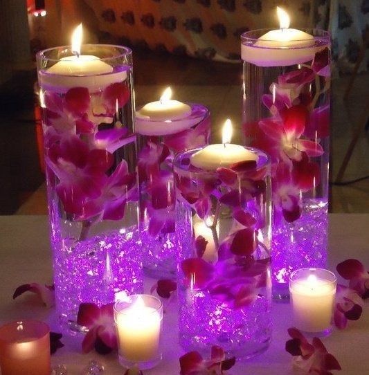 Floating candles