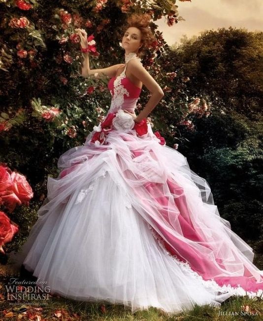 Valentine's day wedding dress