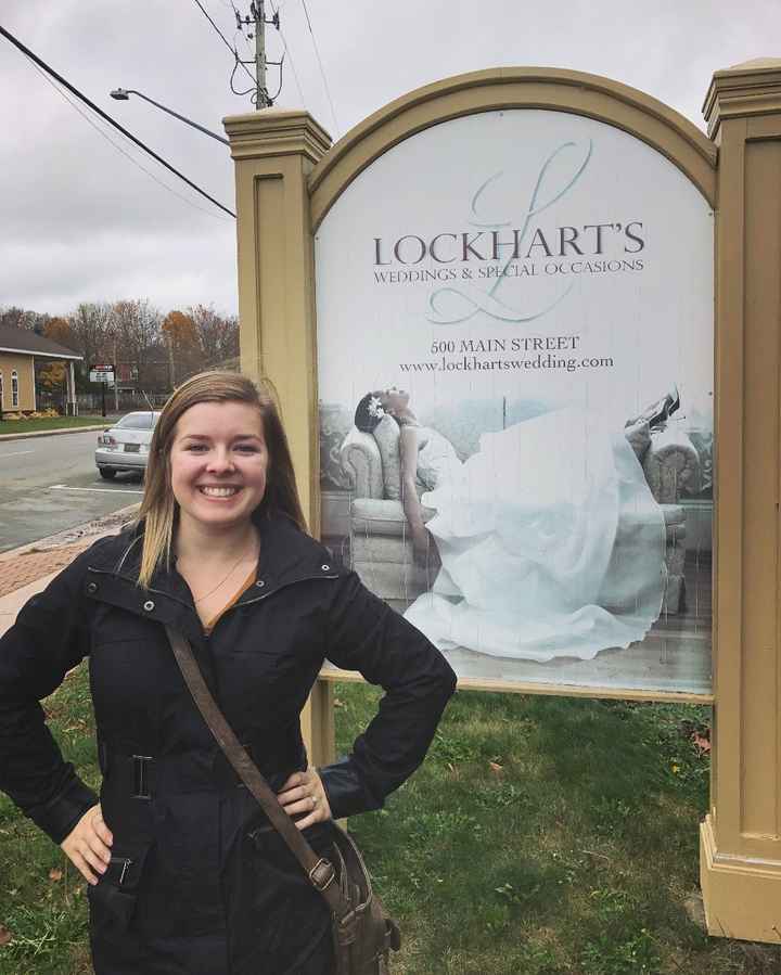 I said YES to the dress!!