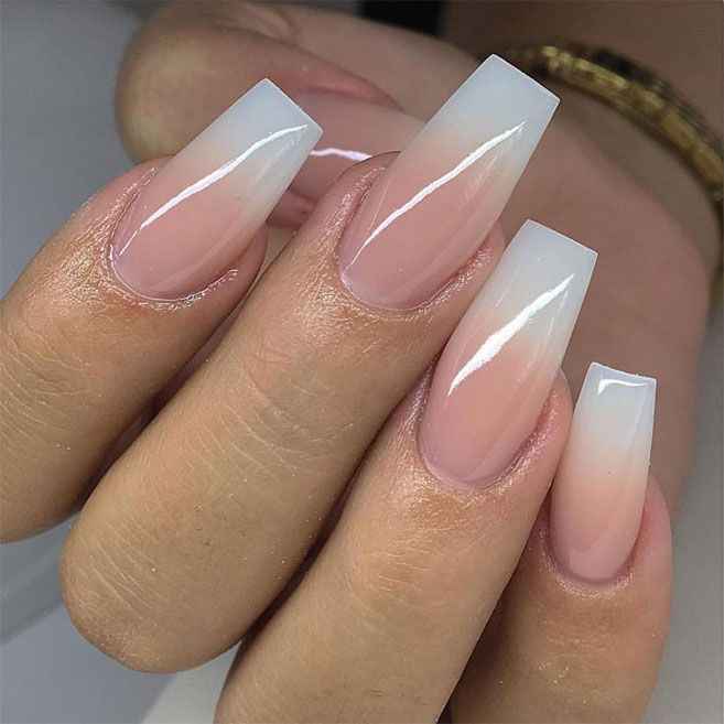 wedding day nails inspo