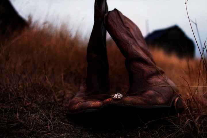 Cowboy Boots and Diamond Ring