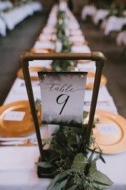Table number inspo