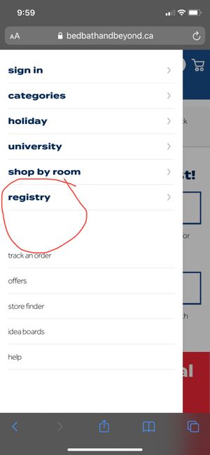 The registry - 1