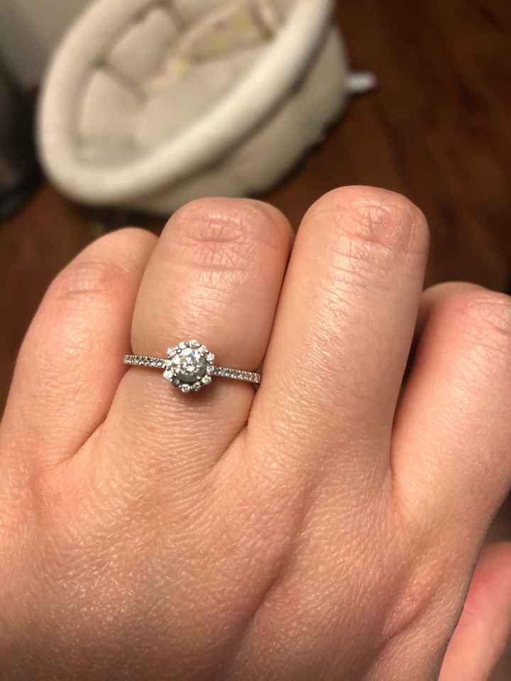 Let's see the engagement rings! - 1