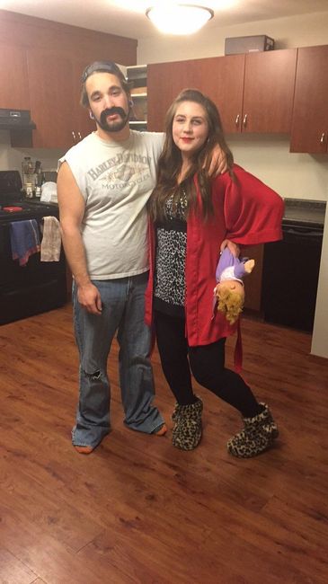 Do you do couples' Halloween costumes? Show us your best! 9